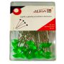 Szpilki Aliga Diament 54mm, Zielone - 3